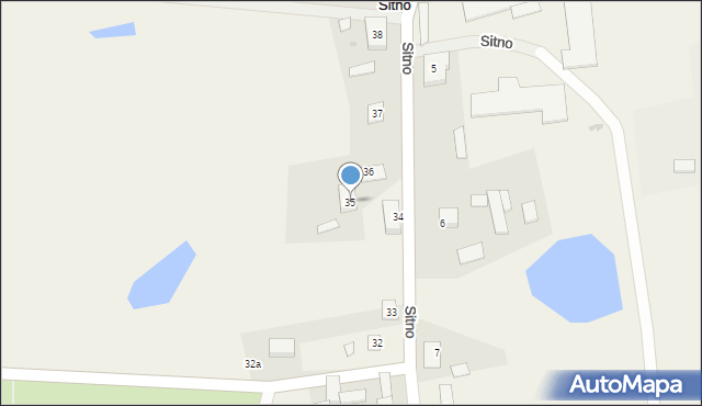Sitno, Sitno, 35, mapa Sitno