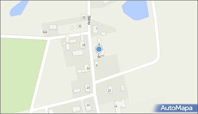 Sitno, Sitno, 8a, mapa Sitno