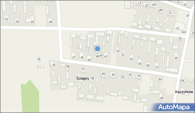 Siucice, Siucice, 44, mapa Siucice