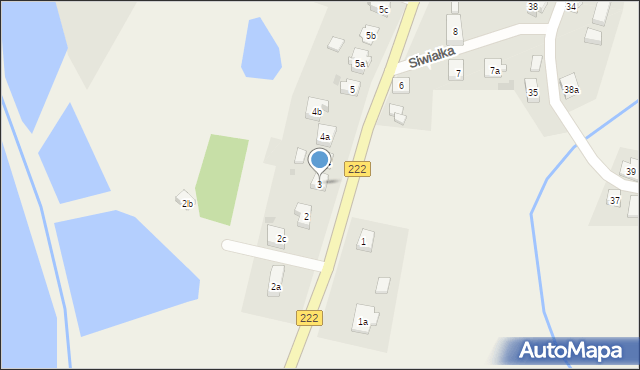 Siwiałka, Siwiałka, 3, mapa Siwiałka