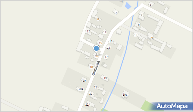 Siwianka, Siwianka, 16, mapa Siwianka