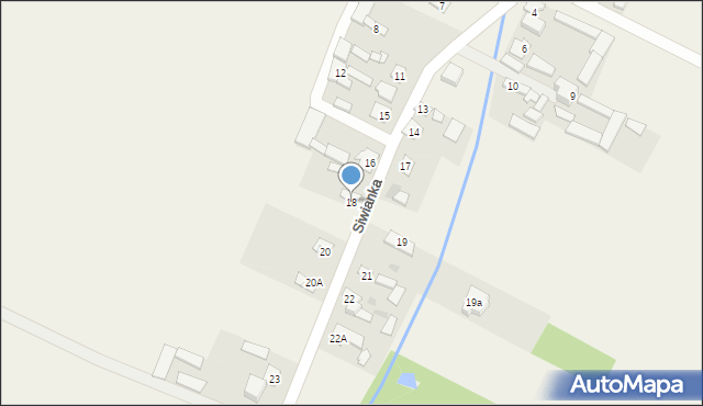 Siwianka, Siwianka, 18, mapa Siwianka