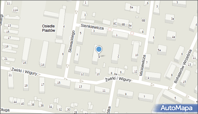 Solec Kujawski, Sienkiewicza Henryka, 4, mapa Solec Kujawski