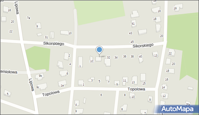 Solec Kujawski, Sikorskiego Władysława, gen., 30, mapa Solec Kujawski