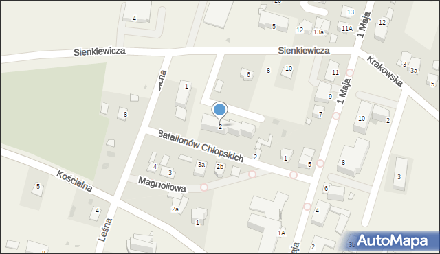 Solec-Zdrój, Sienkiewicza Henryka, 2, mapa Solec-Zdrój