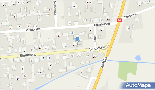 Stanisławów, Siedlecka, 23, mapa Stanisławów