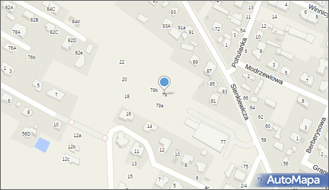 Stare Babice, Sienkiewicza Henryka, 79, mapa Stare Babice