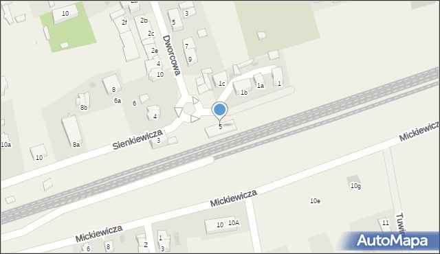 Stare Pole, Sienkiewicza Henryka, 5, mapa Stare Pole