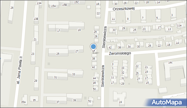 Starogard Gdański, Sienkiewicza Henryka, 36, mapa Starogard Gdański