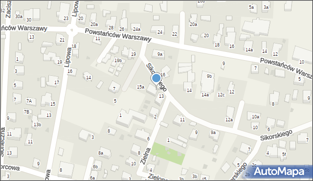 Stegna, Sikorskiego Władysława, gen., 15, mapa Stegna