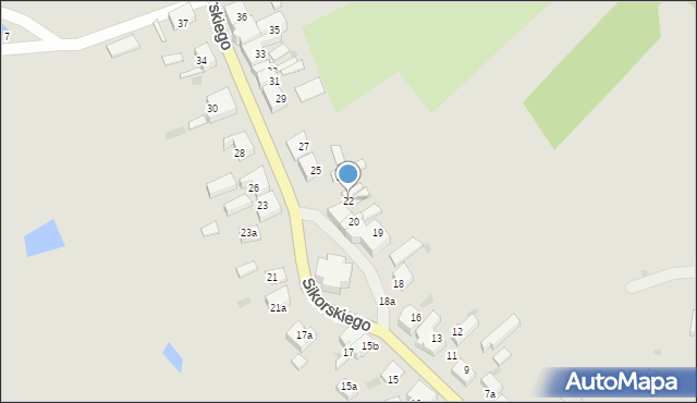 Stepnica, Sikorskiego Władysława, gen., 22, mapa Stepnica