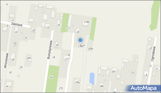 Stok Lacki, Siedlecka, 179c, mapa Stok Lacki