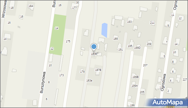 Stok Lacki, Siedlecka, 183b, mapa Stok Lacki