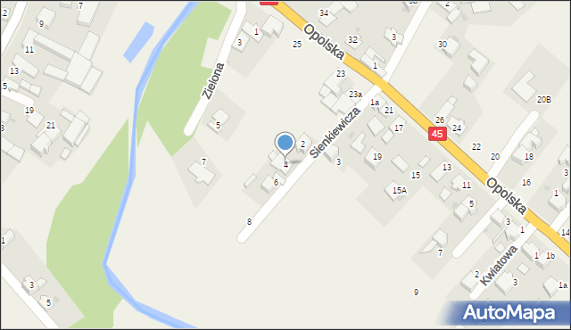 Stradunia, Sienkiewicza Henryka, 4, mapa Stradunia