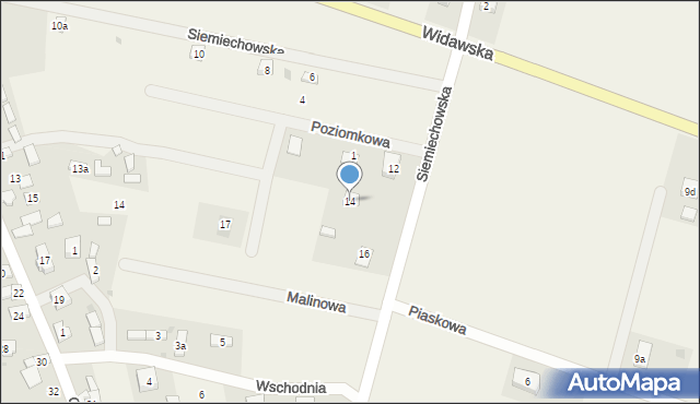 Strumiany, Siemiechowska, 14, mapa Strumiany