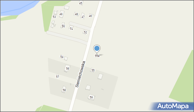 Strumiany, Siemiechowska, 55a, mapa Strumiany