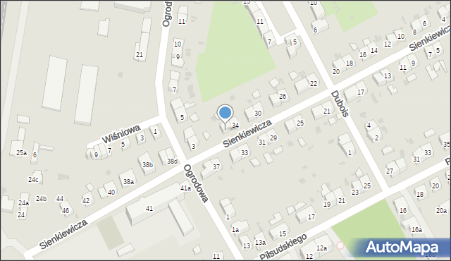 Strzelin, Sienkiewicza Henryka, 36, mapa Strzelin