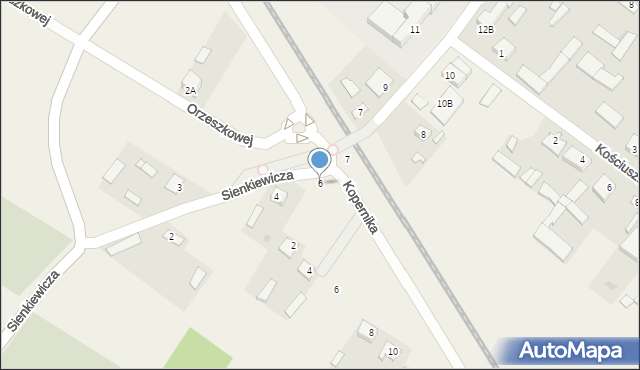 Stupsk, Sienkiewicza Henryka, 6, mapa Stupsk