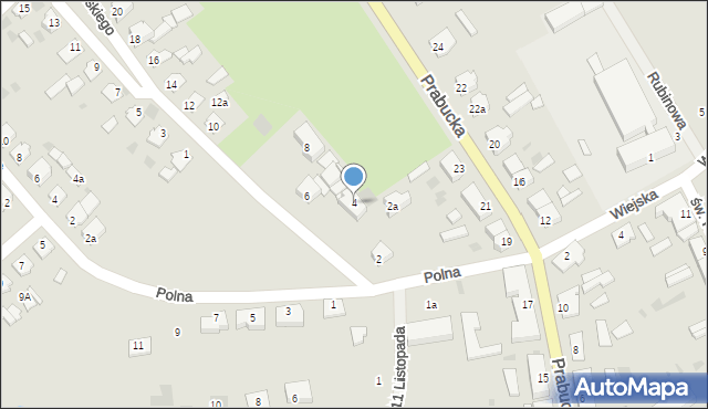 Susz, Sikorskiego Władysława, gen., 4, mapa Susz