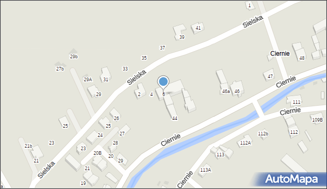 Świebodzice, Sielska, 6, mapa Świebodzice