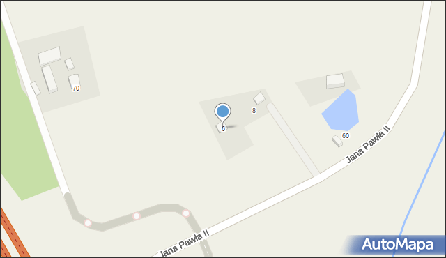 Sychowo, Siedzikówny-Inki Danuty, 6, mapa Sychowo