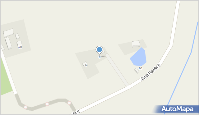 Sychowo, Siedzikówny-Inki Danuty, 8, mapa Sychowo