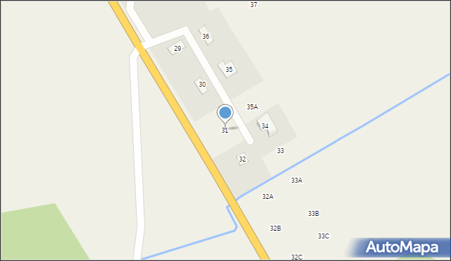 Szymanów, Siodłkowice, 31, mapa Szymanów