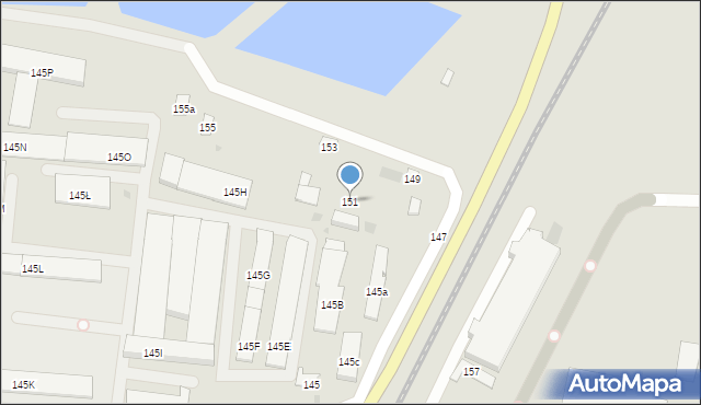 Tarnobrzeg, Sienkiewicza Henryka, 151, mapa Tarnobrzegu