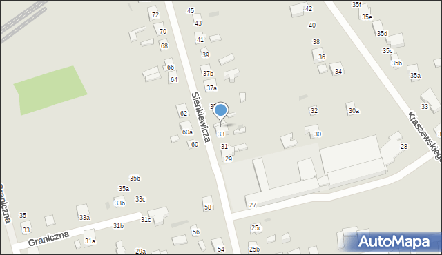 Terespol, Sienkiewicza Henryka, 35, mapa Terespol