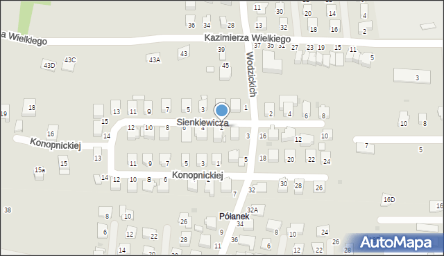 Tyczyn, Sienkiewicza Henryka, 2, mapa Tyczyn