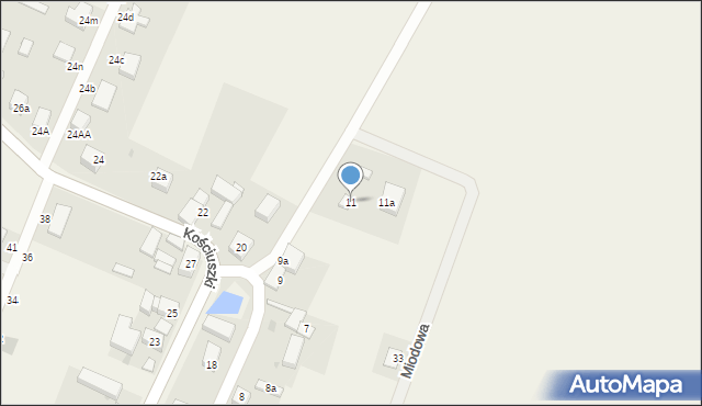 Węgry, Sienkiewicza Henryka, 11, mapa Węgry