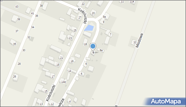 Węgry, Sienkiewicza Henryka, 8, mapa Węgry