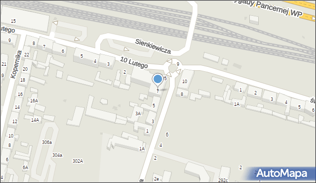 Wejherowo, Sienkiewicza Henryka, 7, mapa Wejherowo