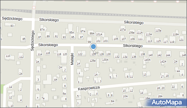 Wejherowo, Sikorskiego Władysława, gen., 126, mapa Wejherowo