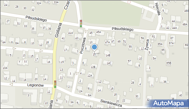 Wieliczka, Sienkiewicza Henryka, 10, mapa Wieliczka