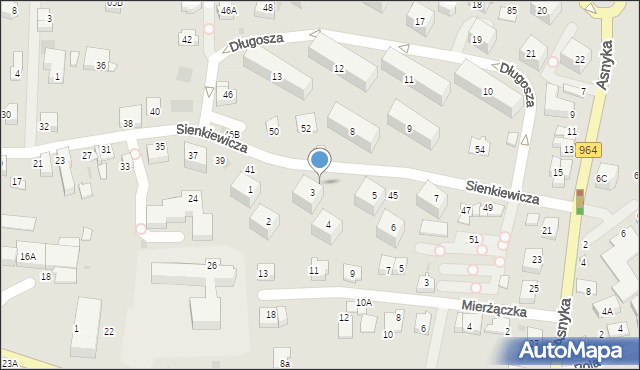 Wieliczka, Sienkiewicza Henryka, 43, mapa Wieliczka