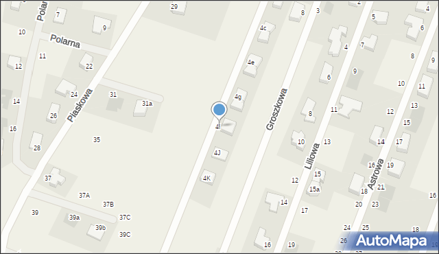 Wołczkowo, Siewna, 4i, mapa Wołczkowo