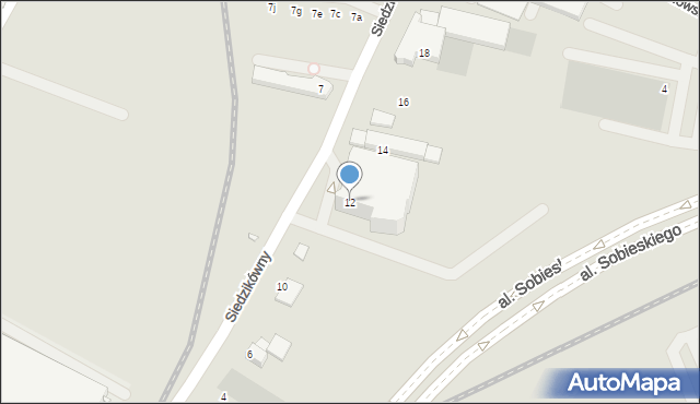 Wrocław, Siedzikówny-Inki Danuty, 12, mapa Wrocławia