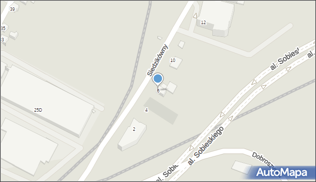 Wrocław, Siedzikówny-Inki Danuty, 6, mapa Wrocławia