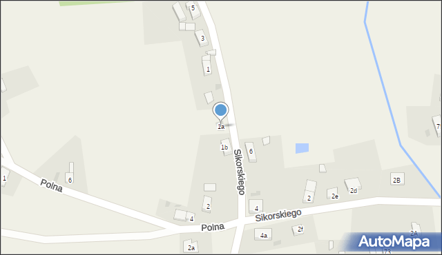 Wykroty, Sikorskiego Władysława, gen., 1a, mapa Wykroty