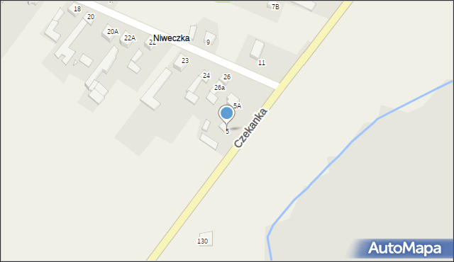 Żelisławice, Siewierska, 5, mapa Żelisławice