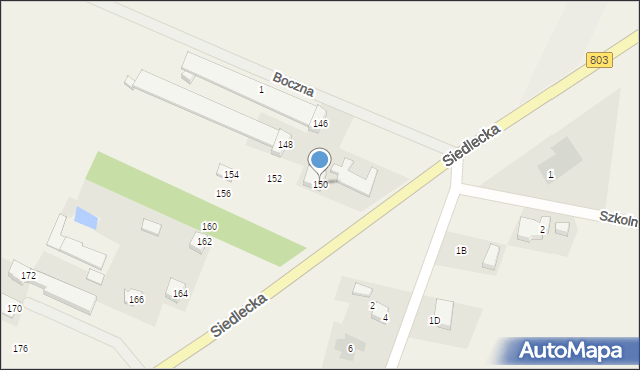 Żelków-Kolonia, Siedlecka, 150, mapa Żelków-Kolonia