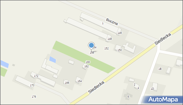 Żelków-Kolonia, Siedlecka, 156, mapa Żelków-Kolonia