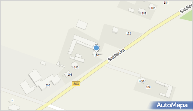 Żelków-Kolonia, Siedlecka, 190, mapa Żelków-Kolonia