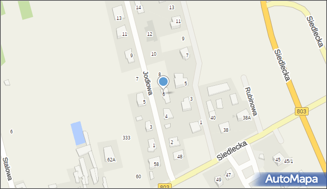 Żelków-Kolonia, Siedlecka, 52A, mapa Żelków-Kolonia
