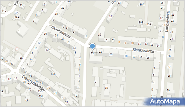 Zgorzelec, Sienkiewicza Henryka, 23, mapa Zgorzelec