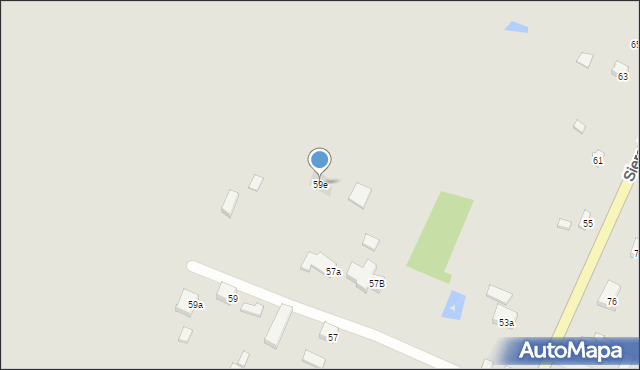 Złoczew, Sieradzka, 59e, mapa Złoczew
