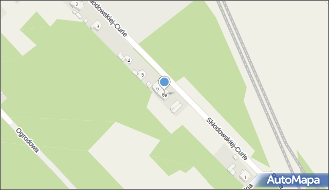 Bełchów, Skłodowskiej-Curie Marii, 6a, mapa Bełchów