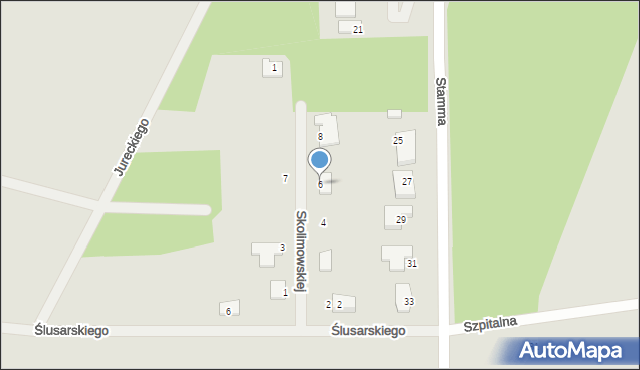 Białogard, Skolimowskiej Kamili, 6, mapa Białogard