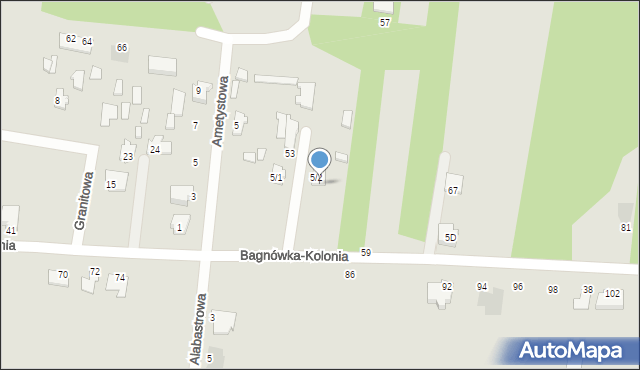 Białystok, Skalna, 55, mapa Białegostoku